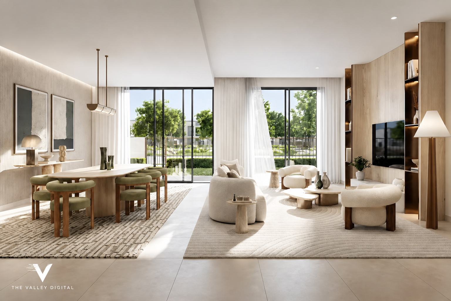 Alva — Open-plan living and dining