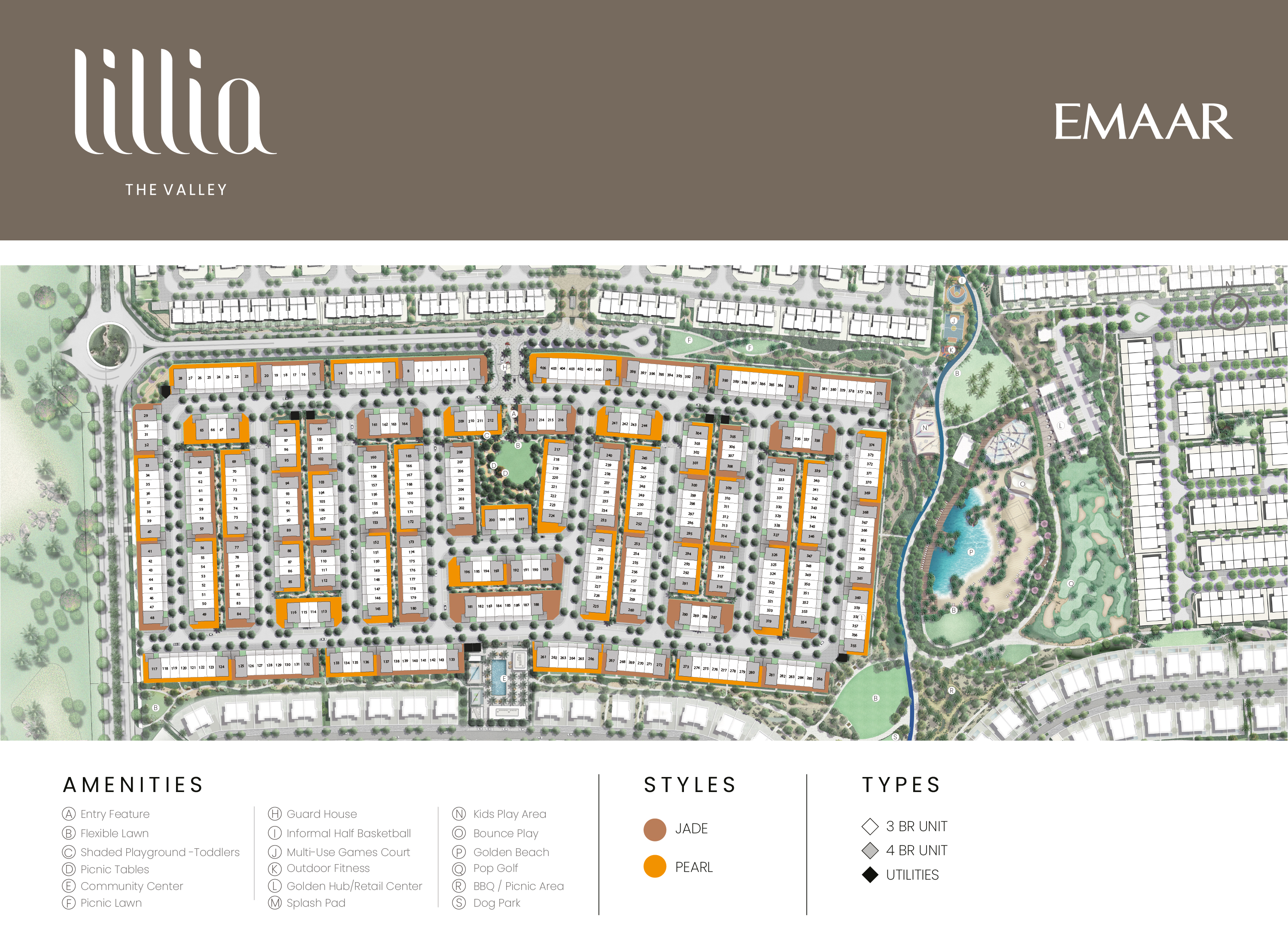 Cluster map — Lillia