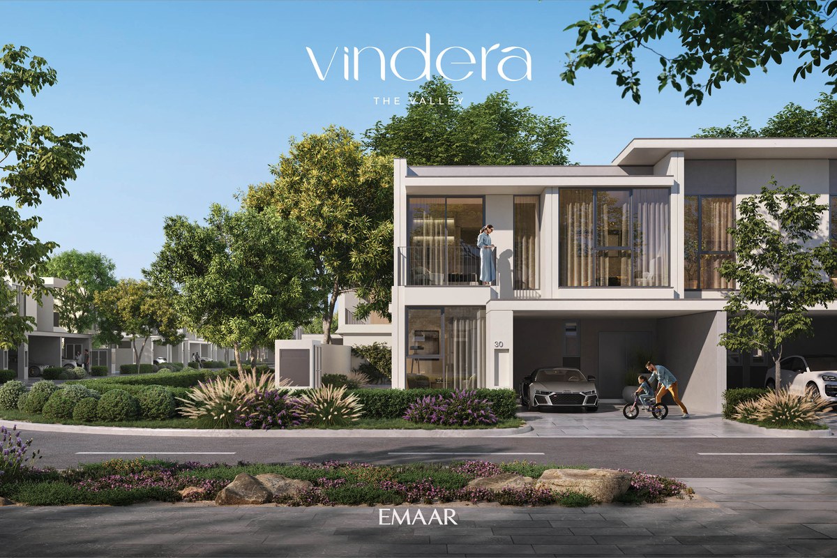 Vindera homes in The Valley