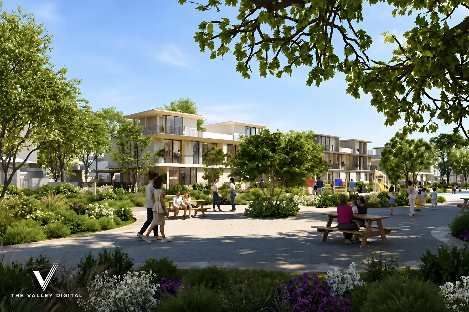 Alva — Landscaped community parks